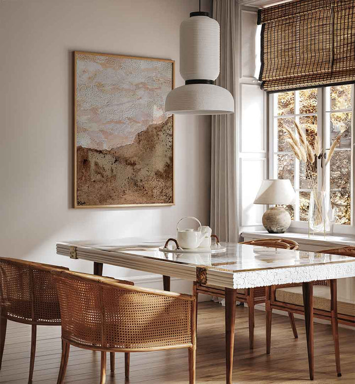 TIL DUSK , ABSTRACT PAINTINGS