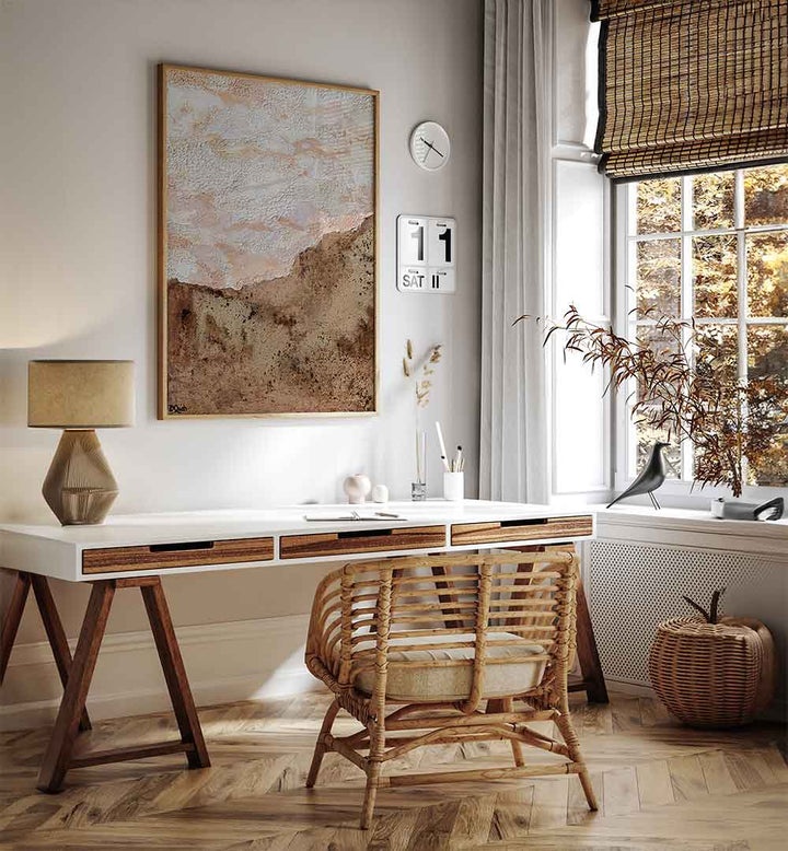 TIL DUSK , ABSTRACT PAINTINGS