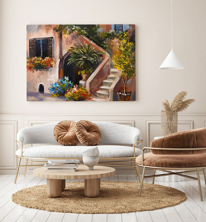 TIMELESS ABODES , VINTAGE EUROPEAN PAINTINGS