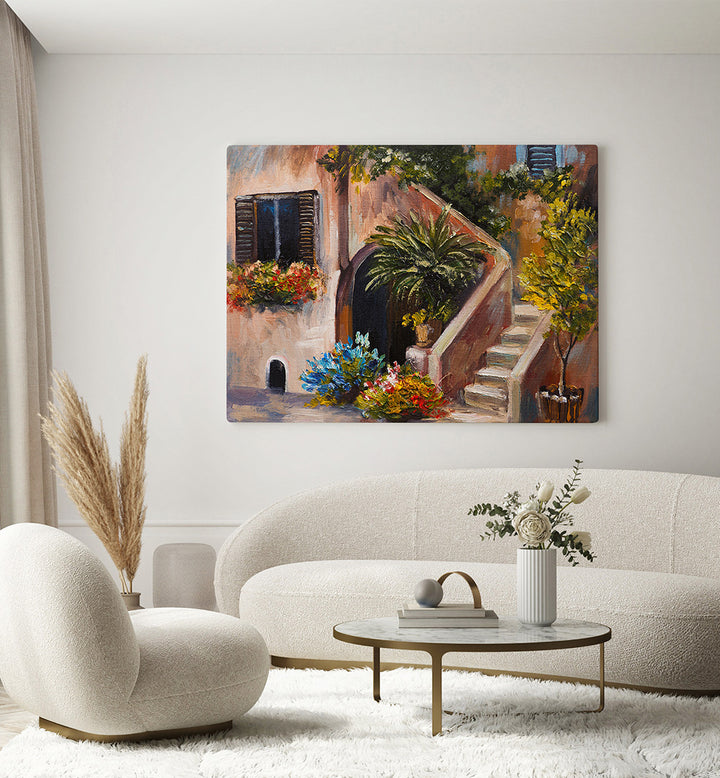 TIMELESS ABODES , VINTAGE EUROPEAN PAINTINGS