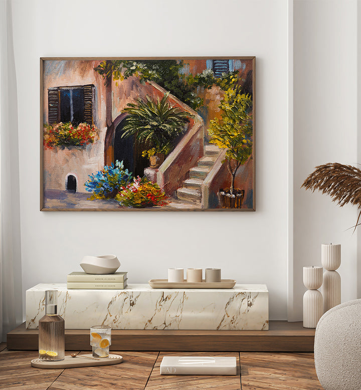 TIMELESS ABODES , VINTAGE EUROPEAN PAINTINGS