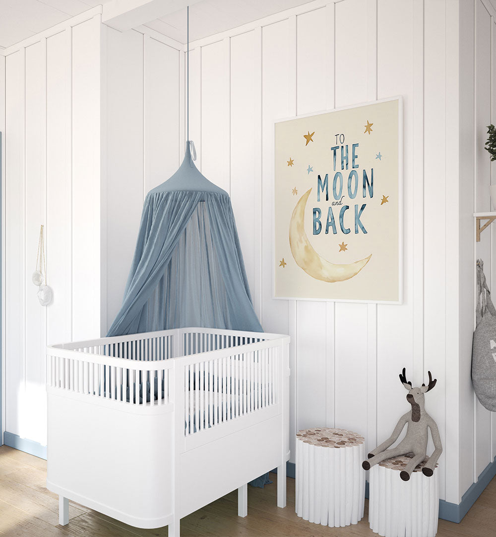 TO THE MOON AND BACK , KIDS ROOM PAINTINGS