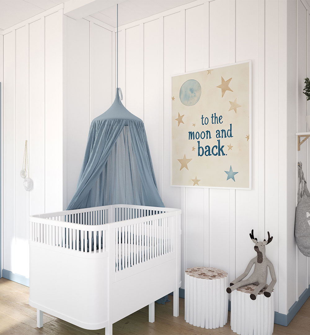 TO THE MOON AND BACK II , KIDS ROOM PAINTINGS