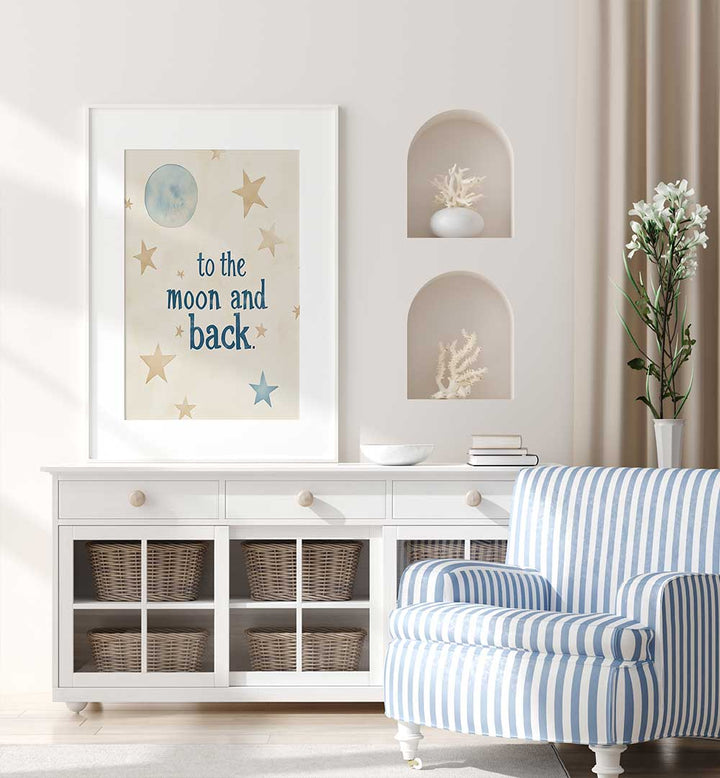 TO THE MOON AND BACK II , KIDS ROOM PAINTINGS