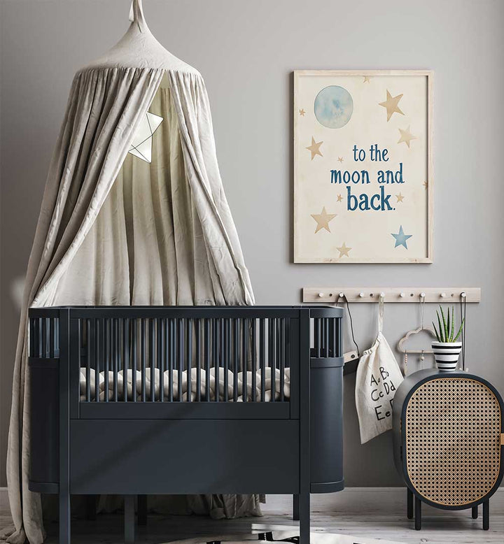 TO THE MOON AND BACK II , KIDS ROOM PAINTINGS