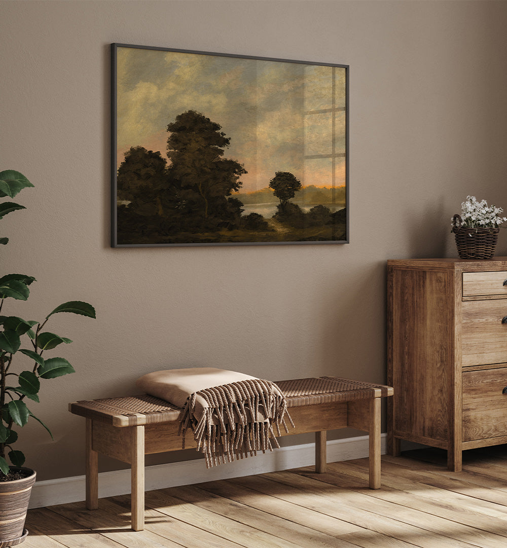TRANQUIL SUNSET LANDSCAPE