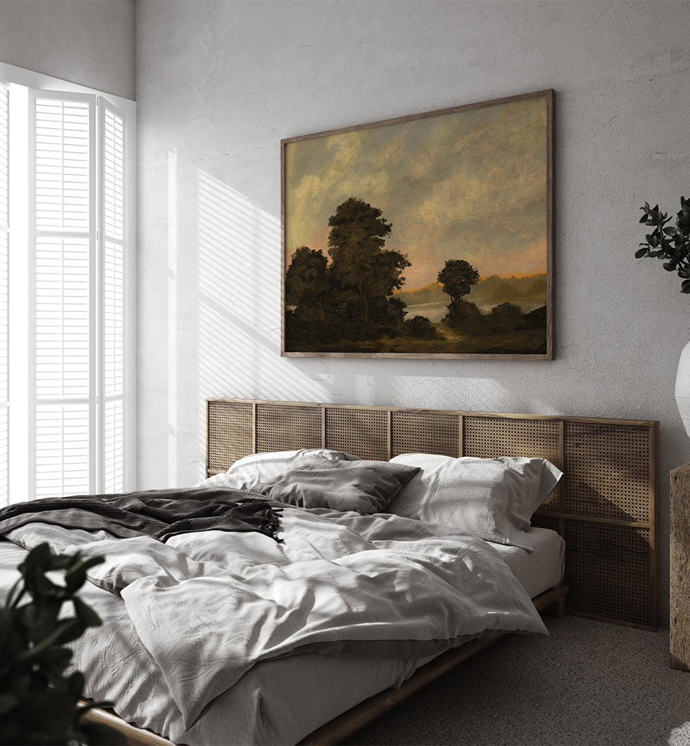 TRANQUIL SUNSET LANDSCAPE