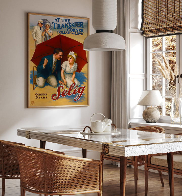 TRANSFER CORNER , VINTAGE PAINTINGS