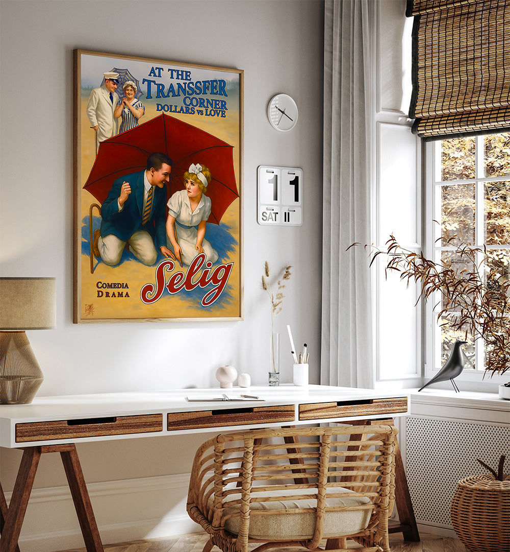 TRANSFER CORNER , VINTAGE PAINTINGS