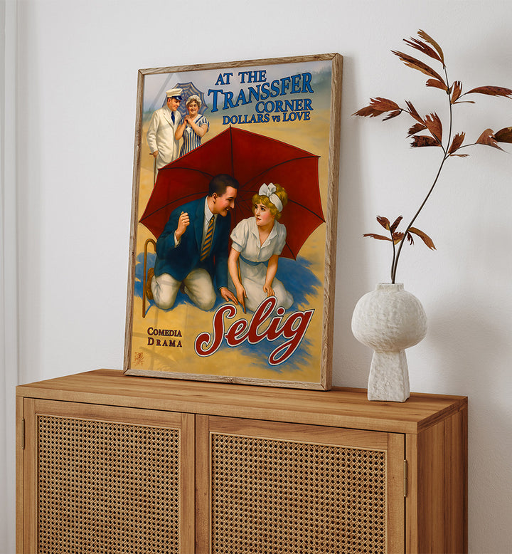 TRANSFER CORNER , VINTAGE PAINTINGS