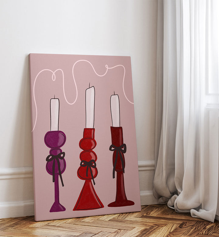 TRIO OF CANDLE , FASHION POSTERS