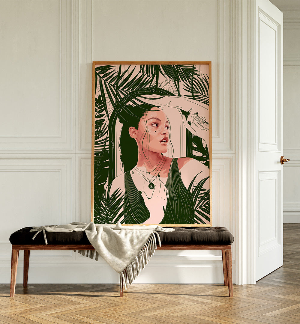 TROPICAL GREEN PORTRAIT