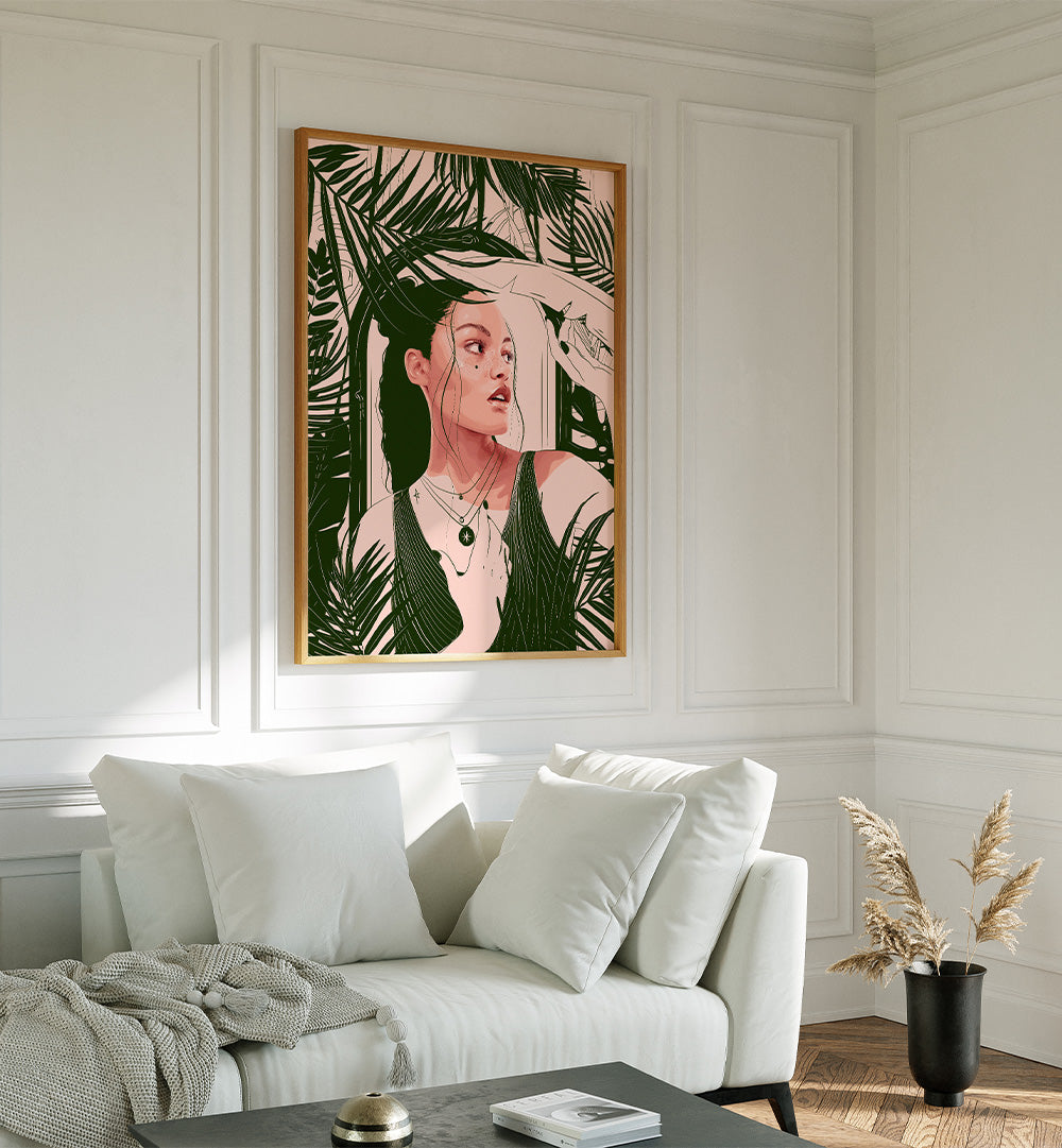 TROPICAL GREEN PORTRAIT