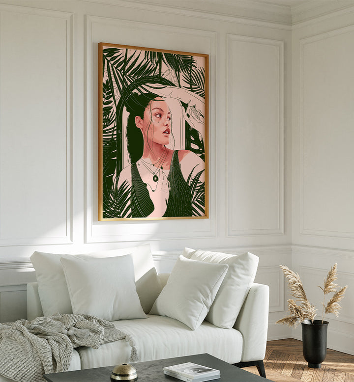 TROPICAL GREEN PORTRAIT