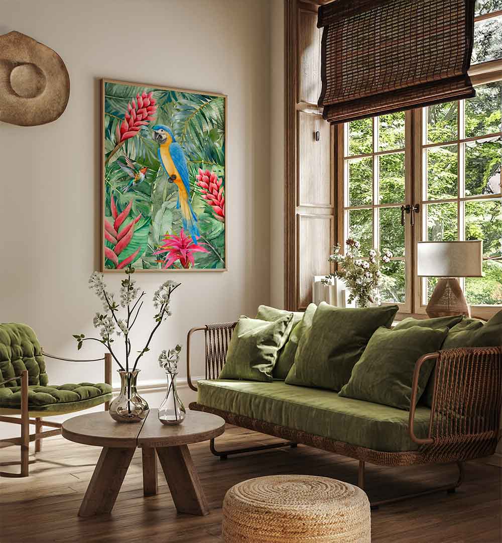 TROPICAL HARMONY , ANIMAL PAINTINGS