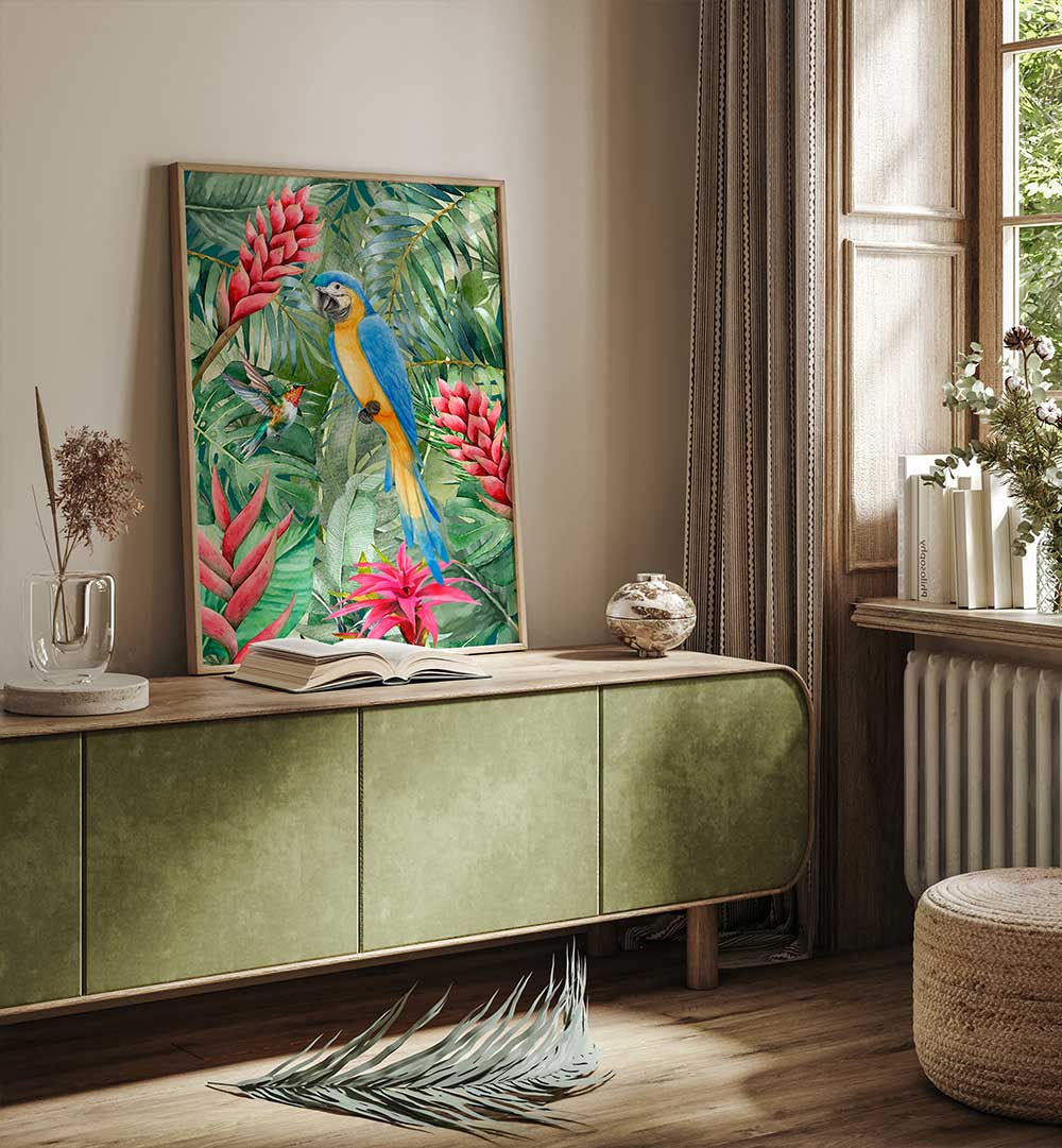 TROPICAL HARMONY , ANIMAL PAINTINGS