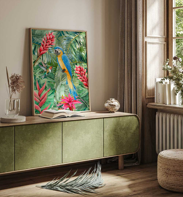 TROPICAL HARMONY , ANIMAL PAINTINGS