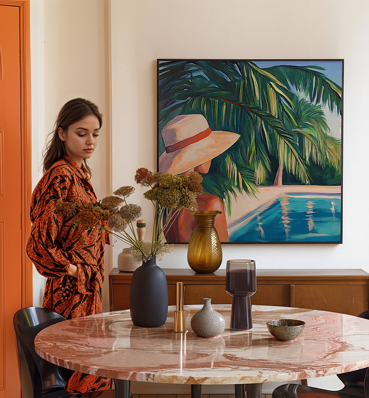TROPICAL POOLSIDE ESCAPE