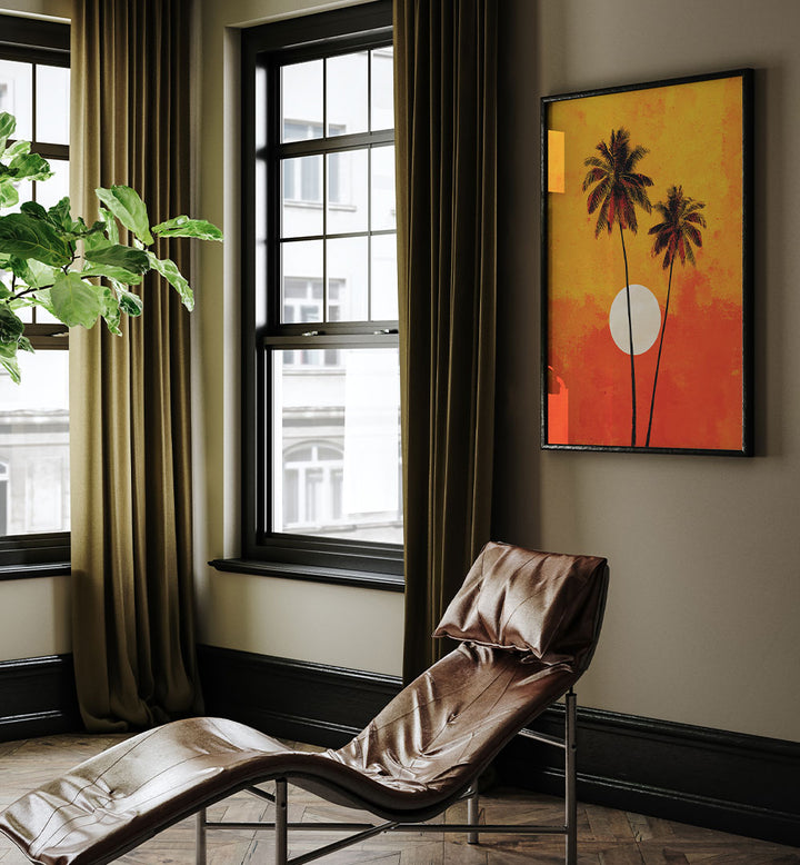 TROPICAL SUNSET PALMS
