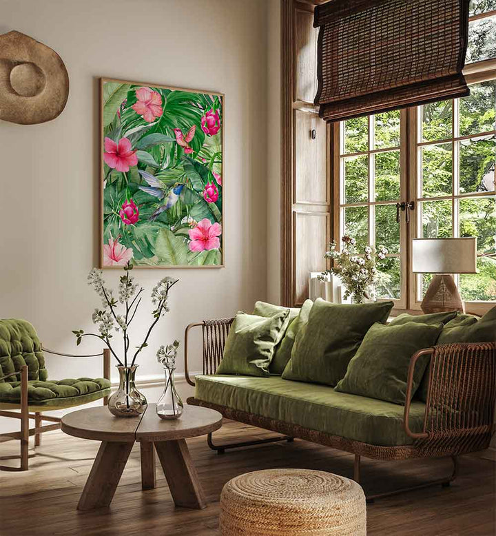 TROPICAL SYMPHONY I , ANIMAL PAINTINGS