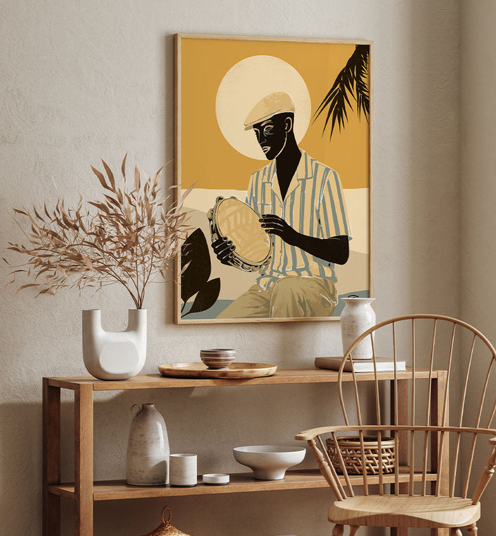TROPICAL TAMBOURINE PLAYER