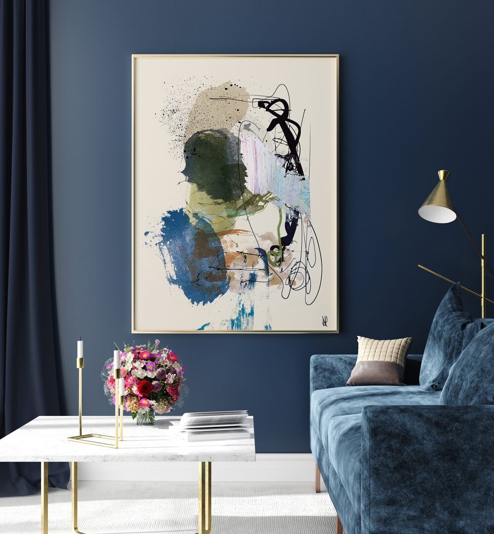 Modern elegance shines in the TWIN ABSTRACT, ABSTRACT PAINTINGS, enhancing your living space beautifully.