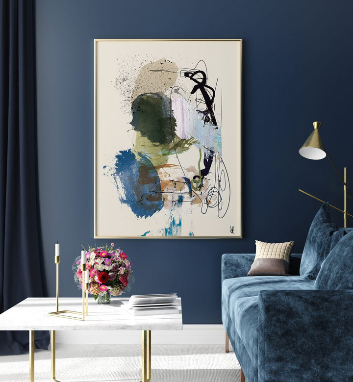 Modern elegance shines in the TWIN ABSTRACT, ABSTRACT PAINTINGS, enhancing your living space beautifully.