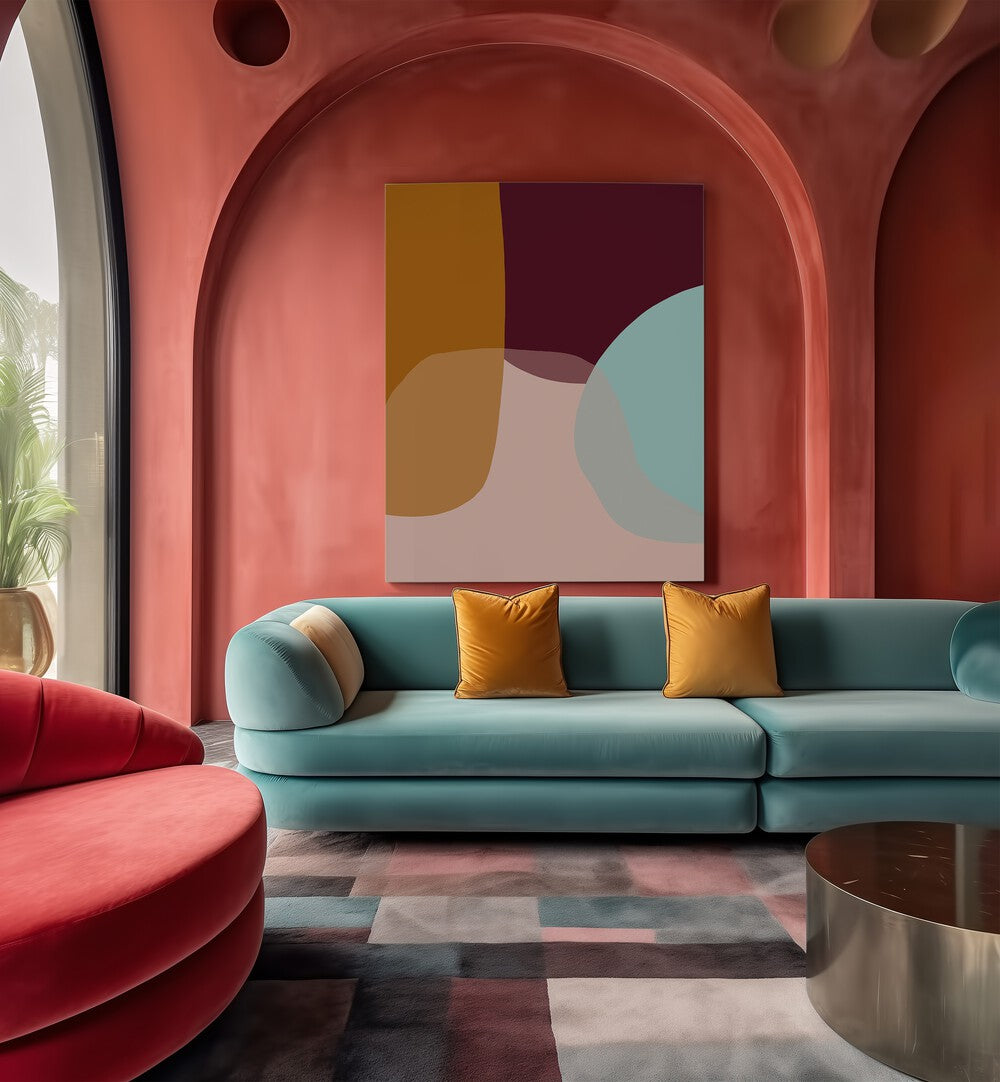 Brighten your home with TWIZ, ABSTRACT PAINTINGS showcasing vibrant colors and unique artistic expressions.