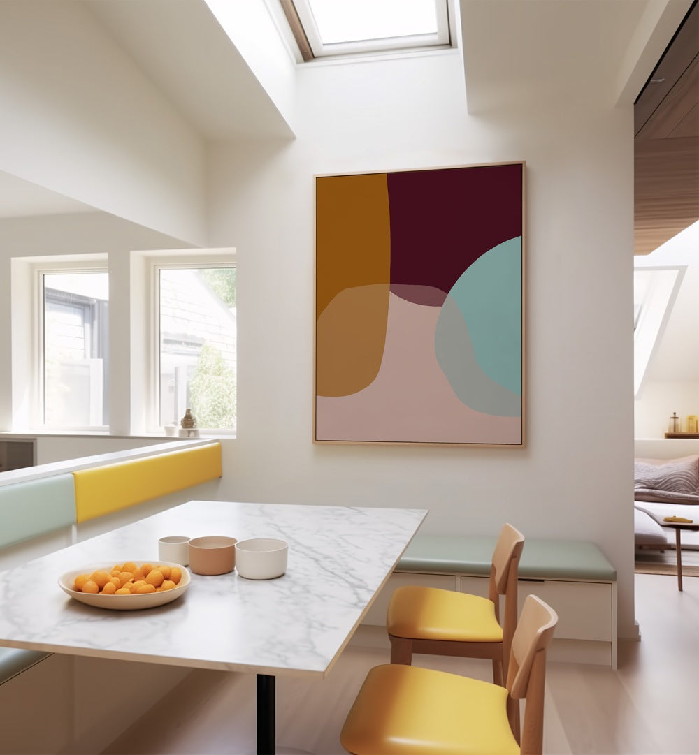 Brighten your space with TWIZ, ABSTRACT PAINTINGS featuring vibrant colors and dynamic forms for stunning decor.