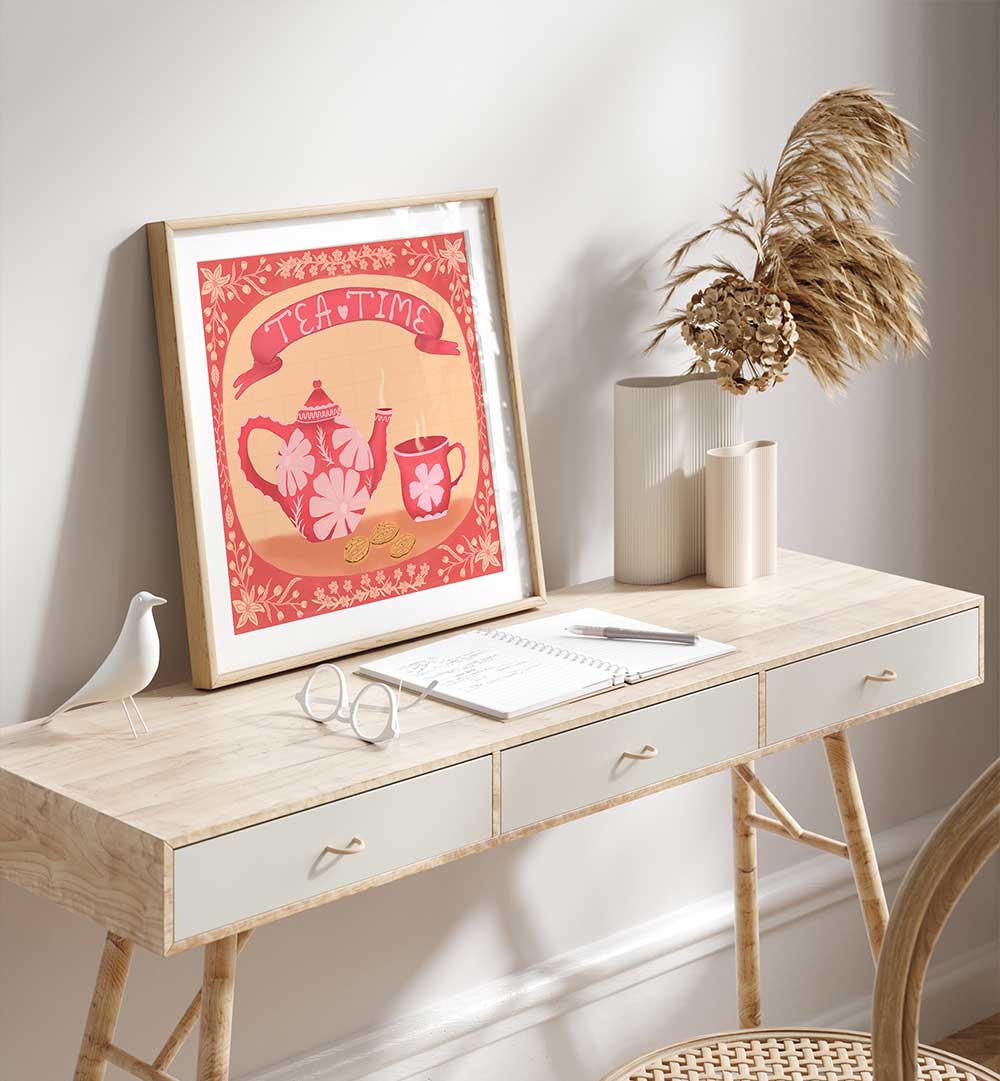 TEA TIME , KITCHEN POSTERS