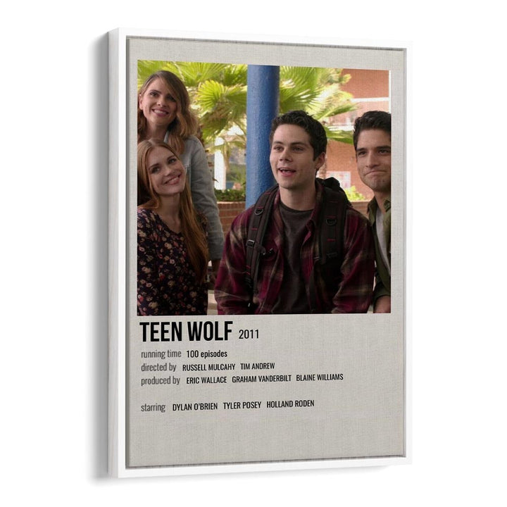 Teen Wolf 2011 Movie Posters in White Floater Frame