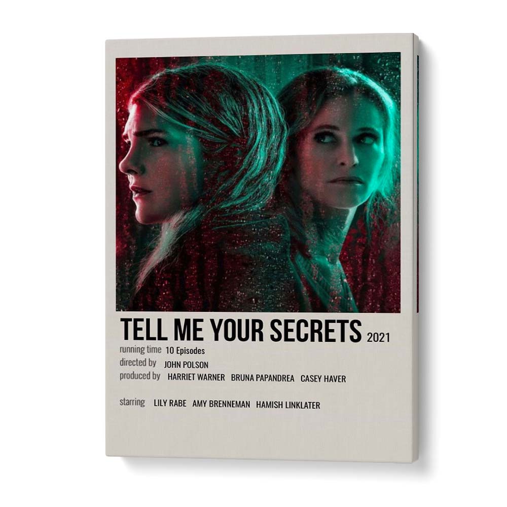 Tell Me Your Secrets 2021 Movie Posters in Gallery Wrap