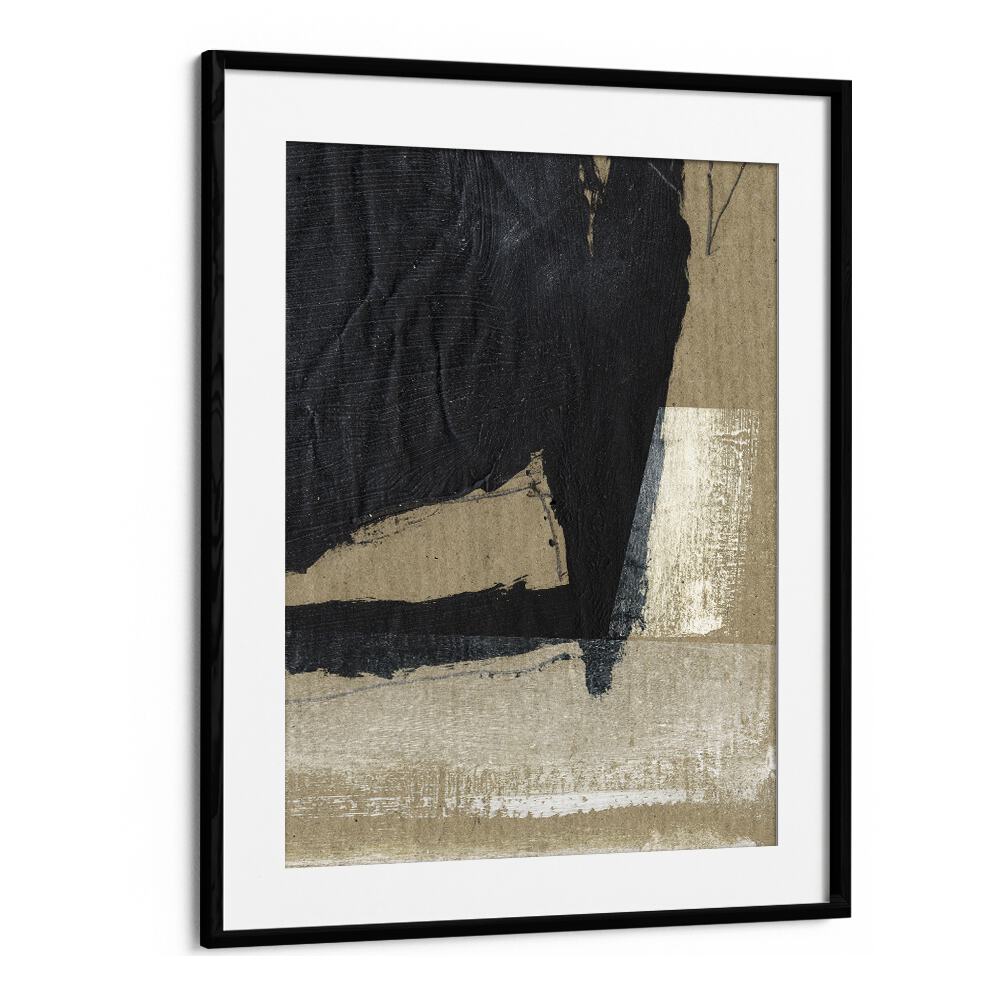 Texture By Dan Hobday Abstract Art Abstract Paintings in Black Frame With Mount