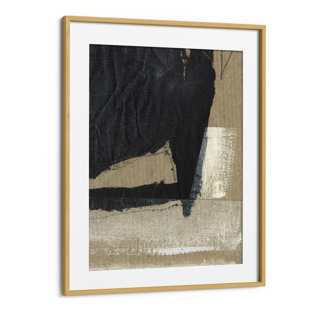 Texture By Dan Hobday Abstract Art Abstract Paintings in Oak Wood Frame With Mount