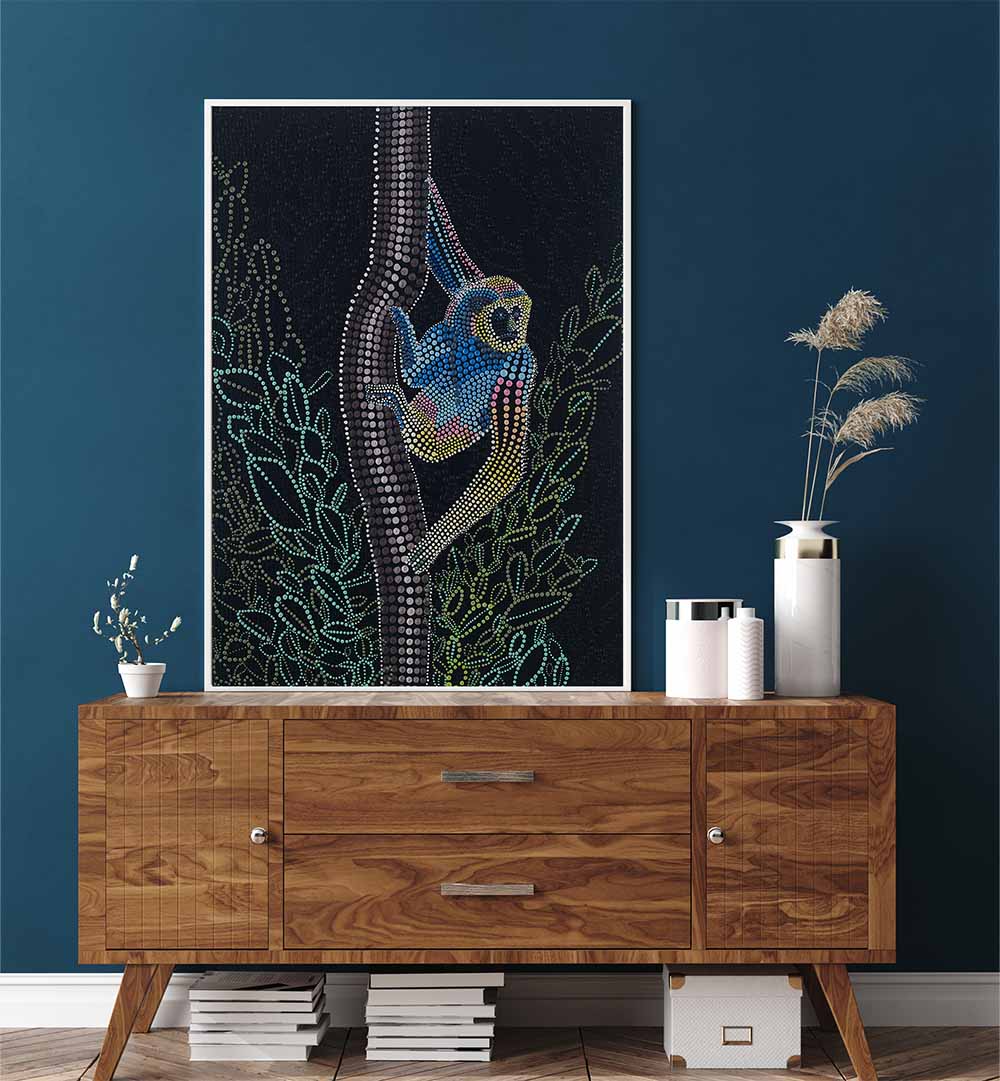 Vibrant Thailand Gibbon, Kids Room Paintings enhance your child's space with playful colors and adventurous designs.