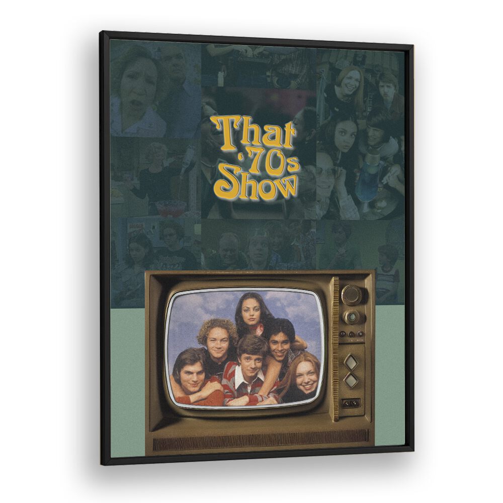 That 70s Show by Grishma Korjani Movie Posters in Black Plain Frame