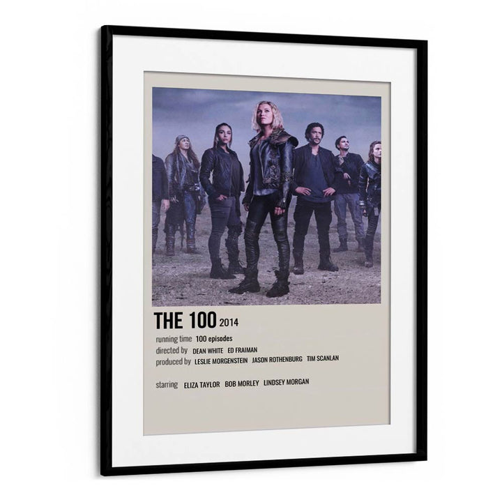 The 100 2014 I Movie Posters in Black Frame With Mount