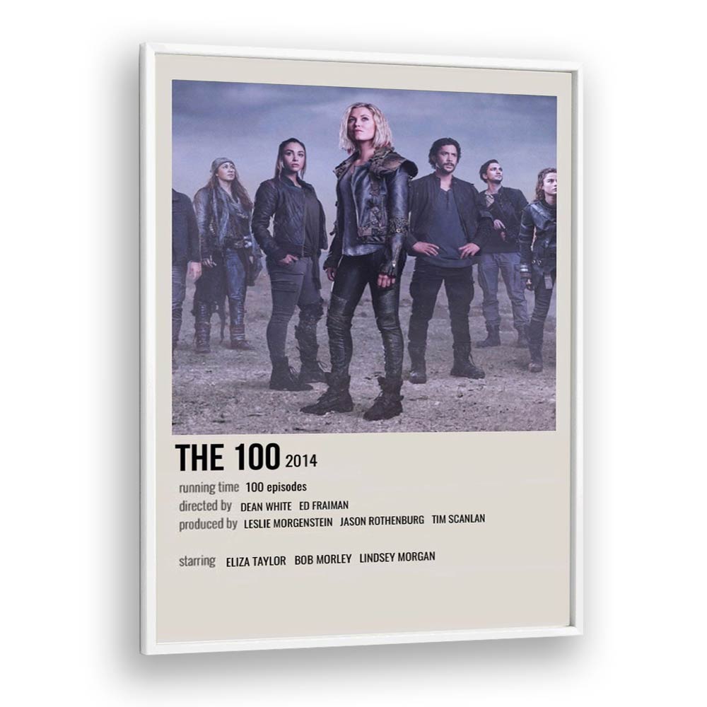 The 100 2014 I Movie Posters in White Plain Frame