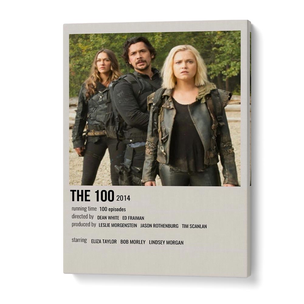 The 100 2014 ii Movie Posters in Gallery Wrap