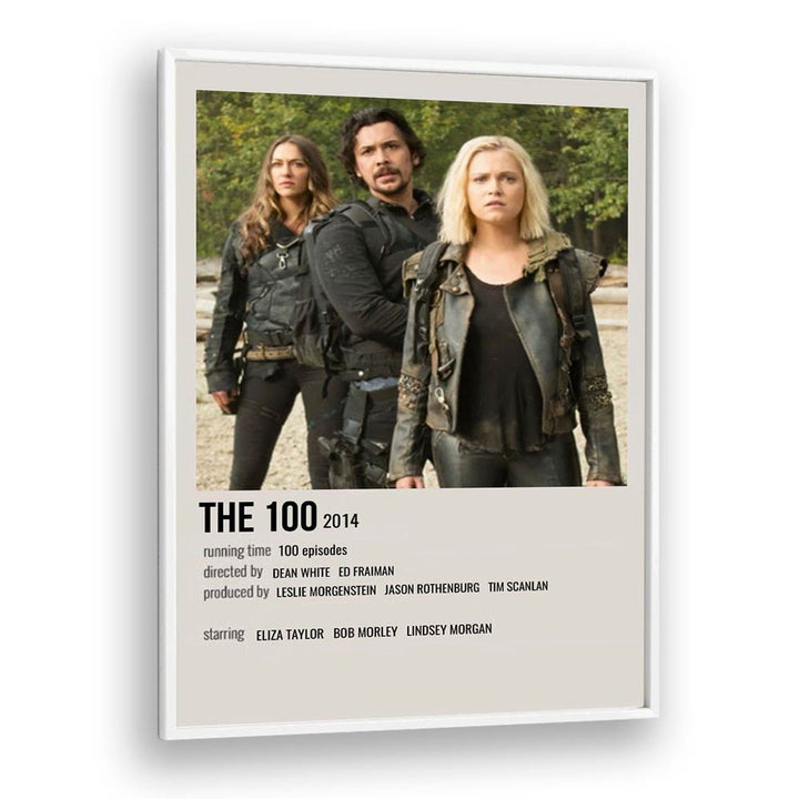 The 100 2014 ii Movie Posters in White Plain Frame