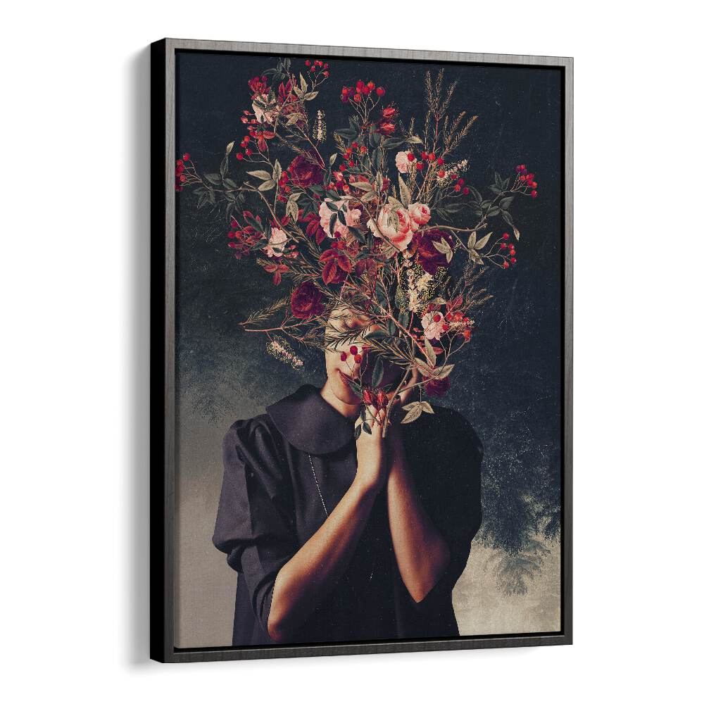 The Autumns After I Found You By Frank Moth Surreal Art Prints Surrealism in Black Floater Frame