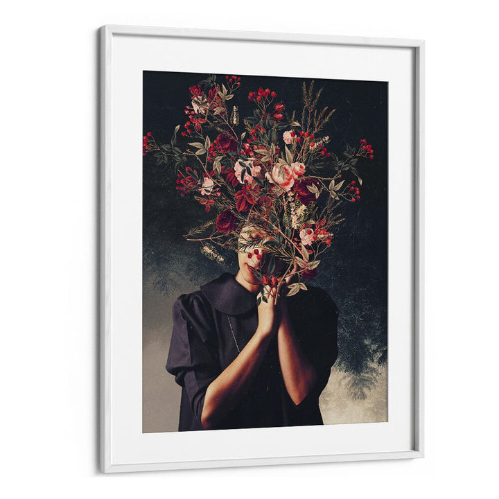 The Autumns After I Found You By Frank Moth Surreal Art Prints Surrealism in White Frame With Mount