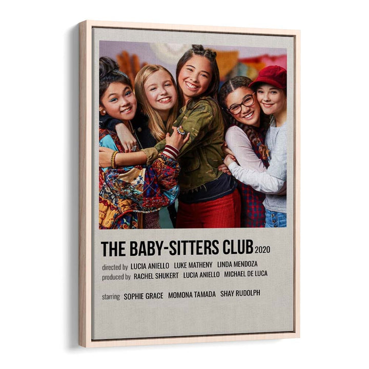 The Baby-sitters Club 2020 Movie Posters in Oak Wood Floater Frame