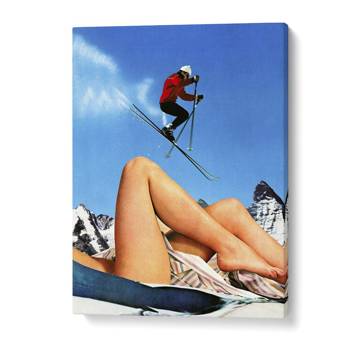 The Big Jump Surreal Paintings Surreal Art Prints in Gallery Wrap