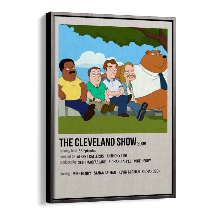 The Cleveland Show 2009 ii Movie Posters in Black Floater Frame