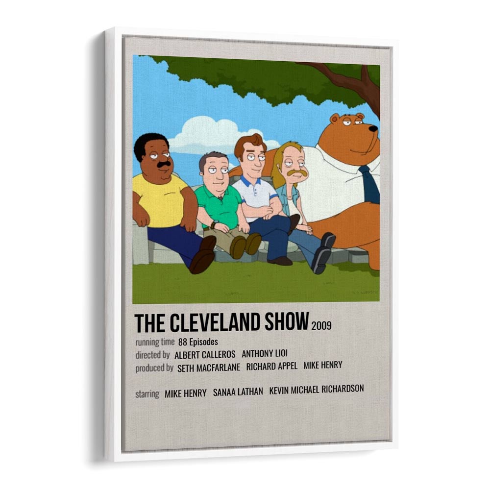 The Cleveland Show 2009 ii Movie Posters in White Floater Frame