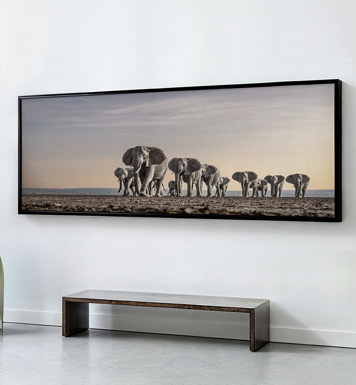 THE CONVOY , PANORAMIC ART