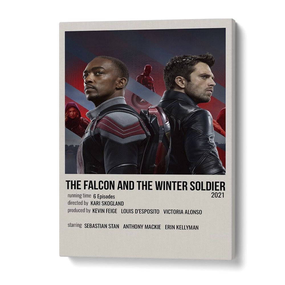 The Falcon And The Winter Soldier Movie Posters in Gallery Wrap