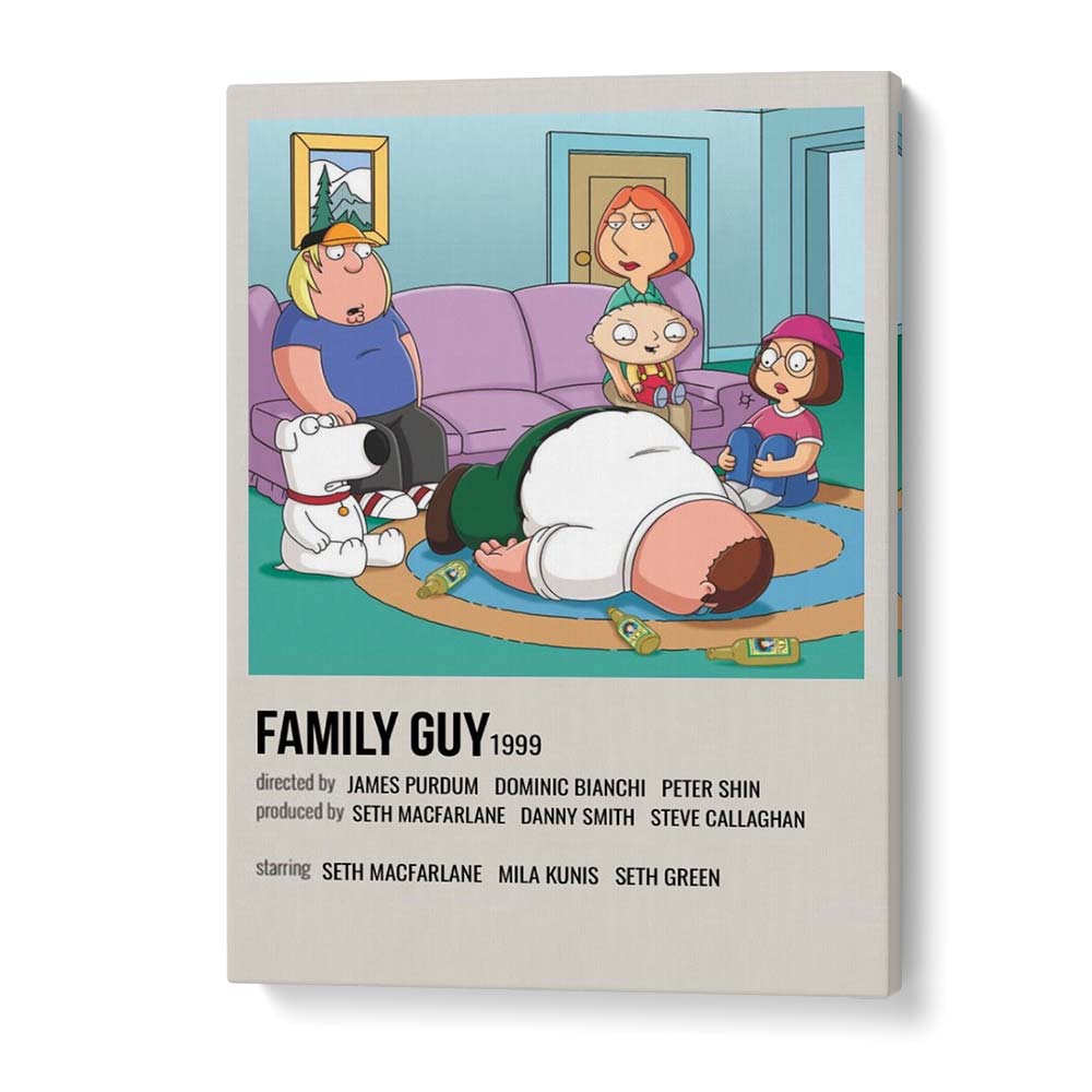 The Family Guy 1999 I Movie Posters in Gallery Wrap