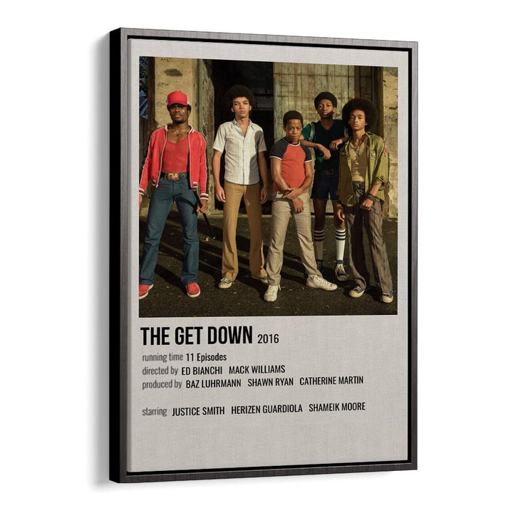 The Get Down 2016 Movie Posters in Black Floater Frame